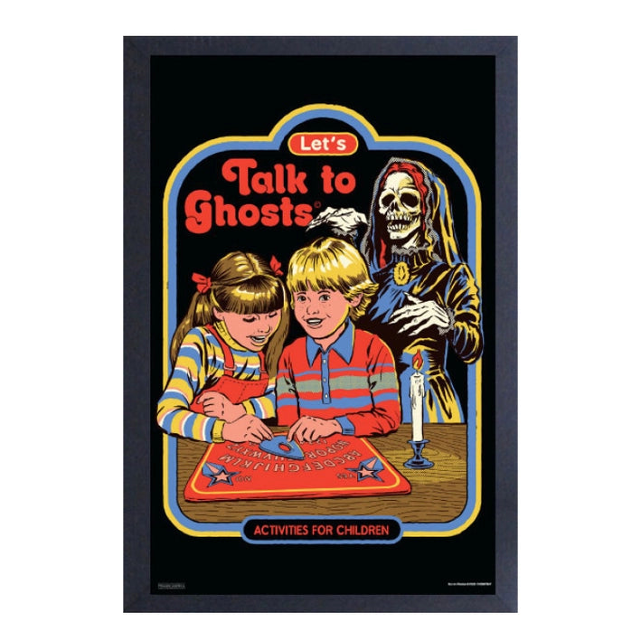Steven Rhodes -Talk To Ghosts Framed Print