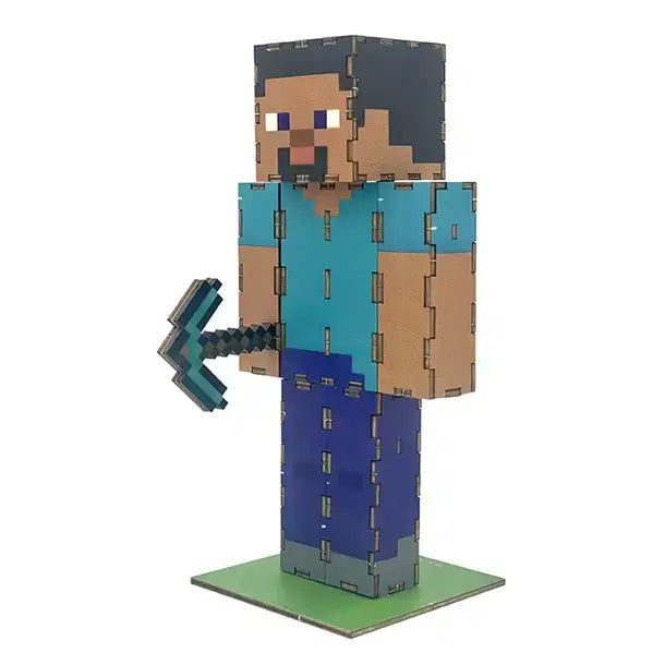 Incredibuilds: Minecraft: Steve 3D Wood Model Kit