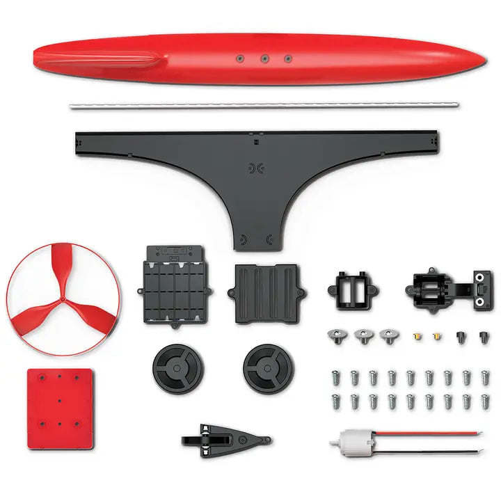 4M Wind Powered Racer Stem Build It Science Kit: KidzLabs