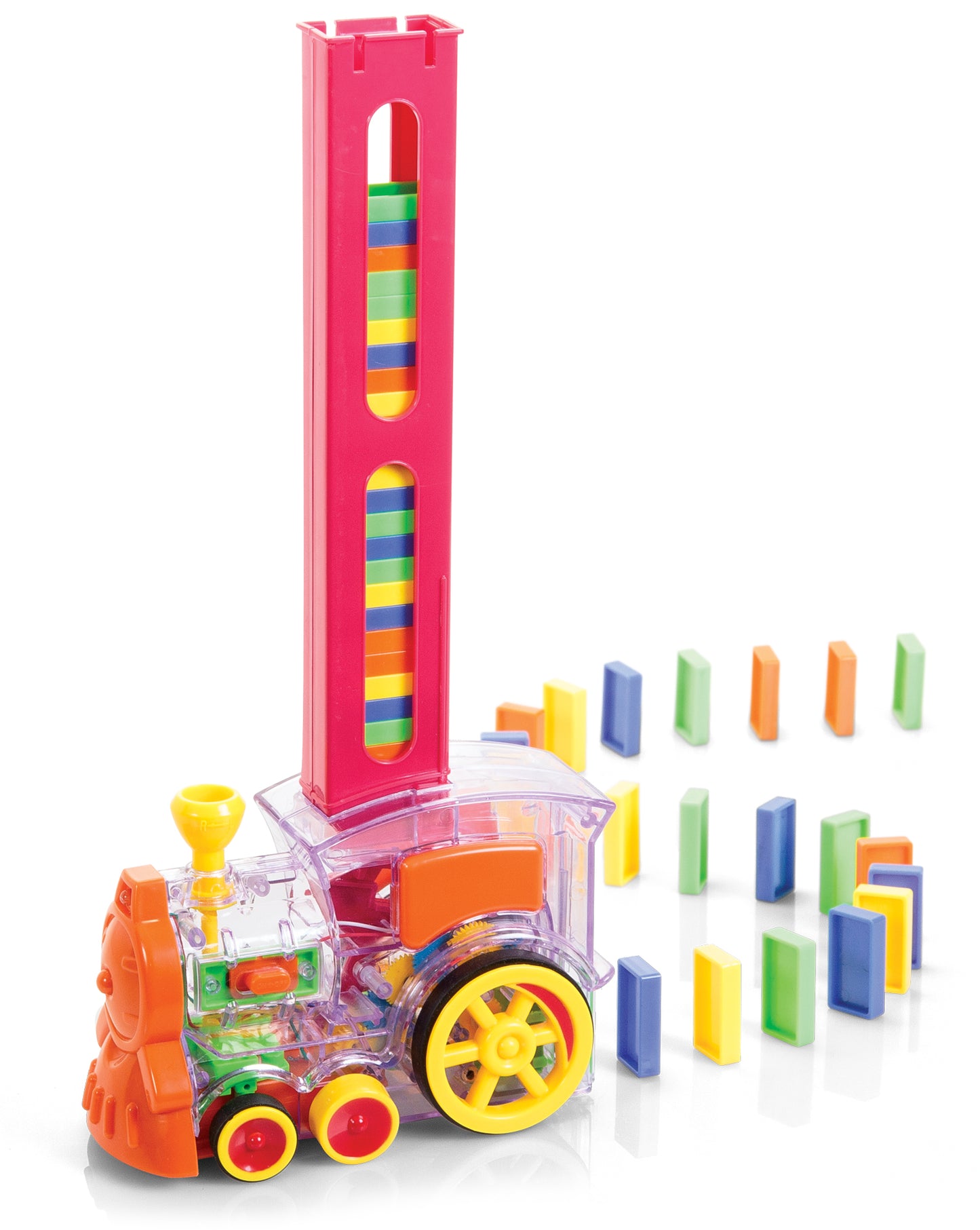 Lay and Play Domino Train