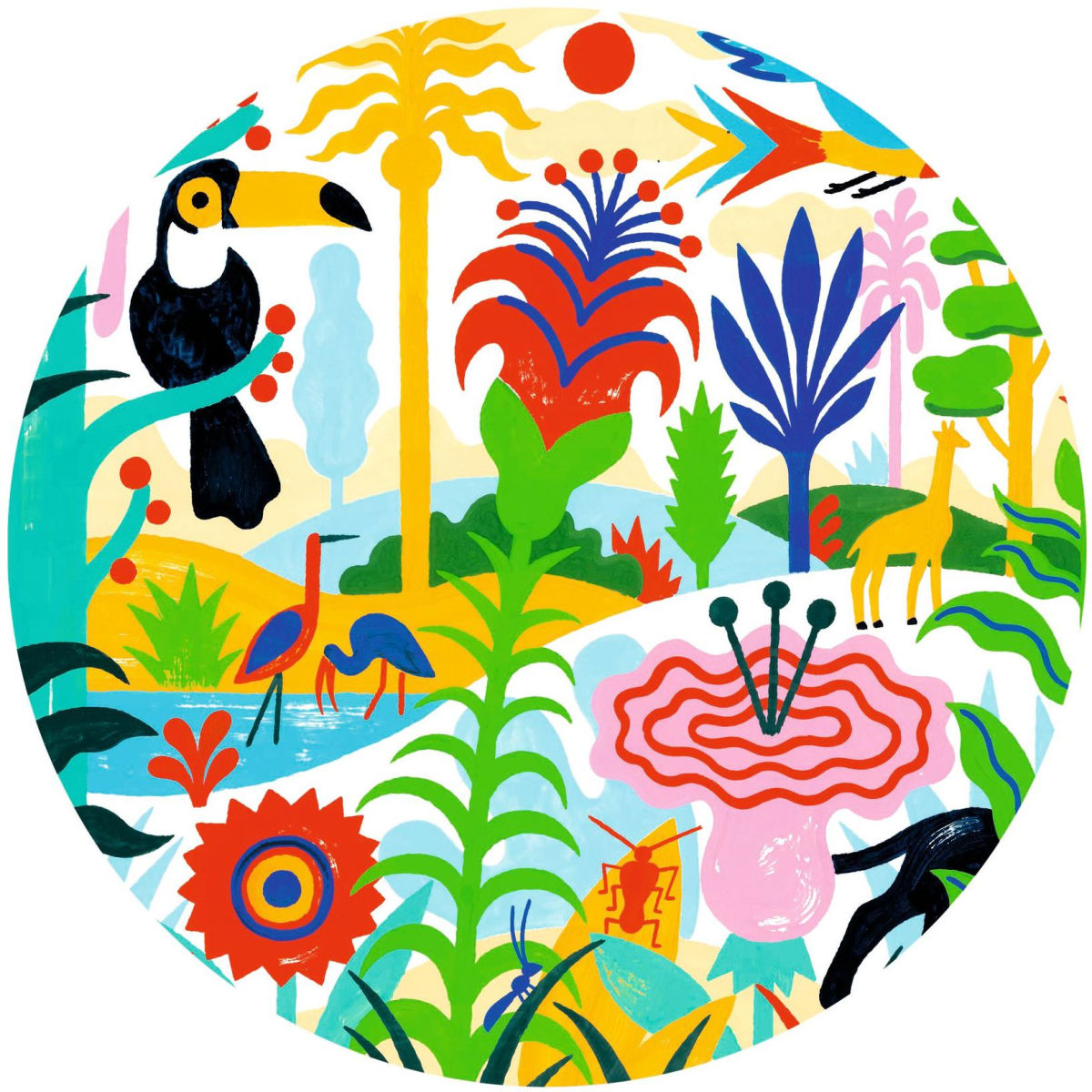 Jungle 100 Piece Gallery Puzzle