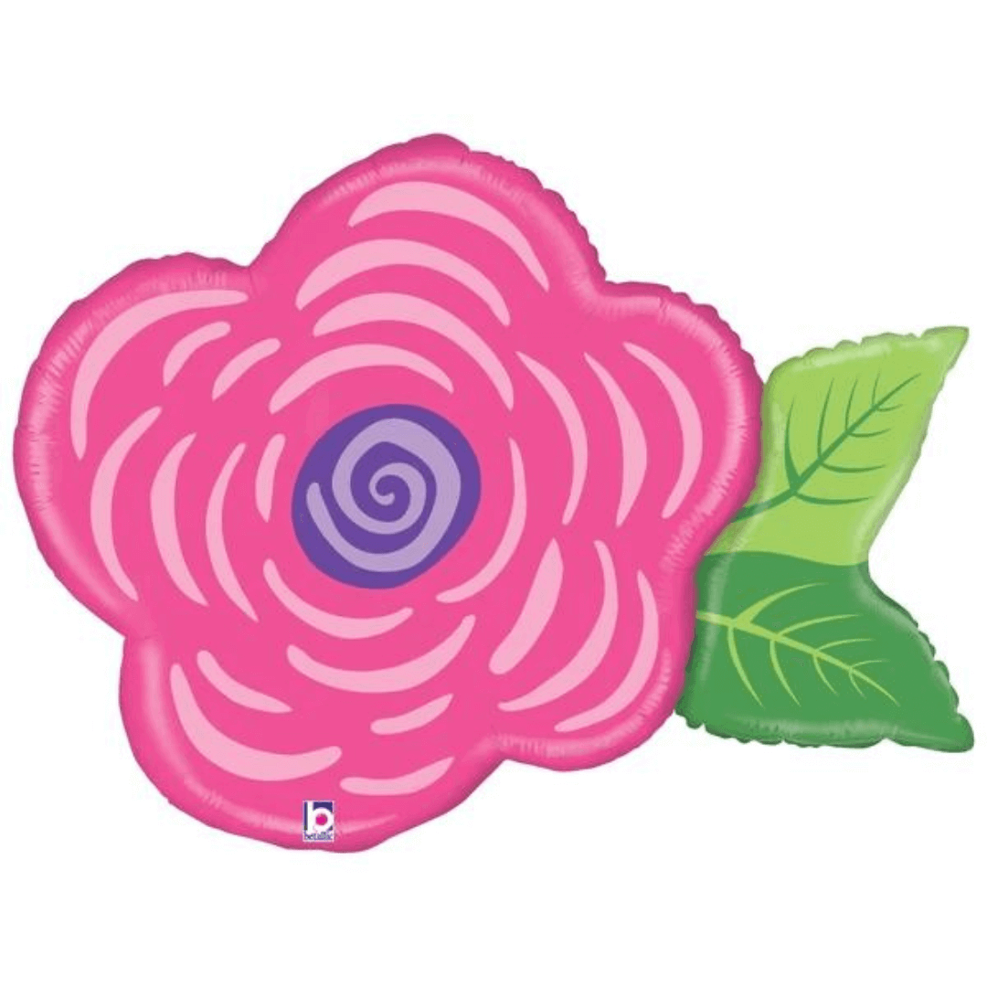 30" Pink Flower Balloon