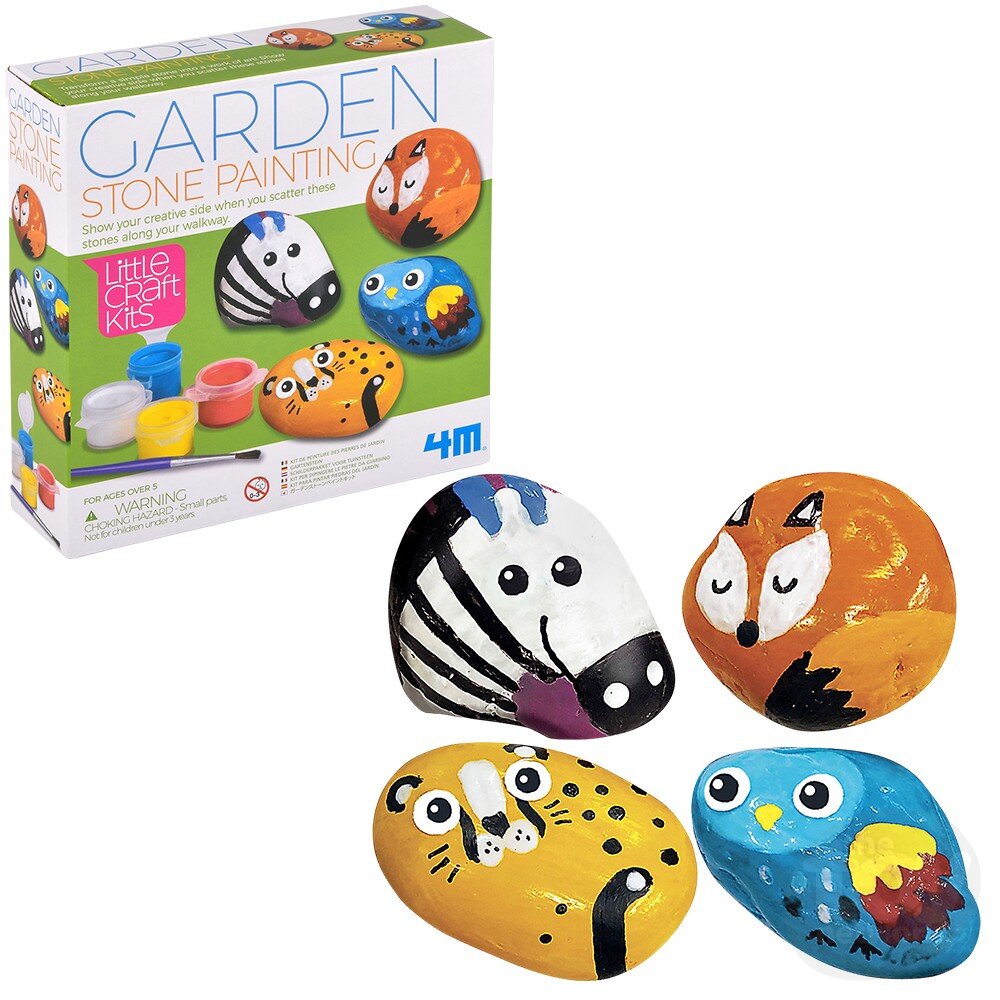 Little Craft Garden Stone Painting