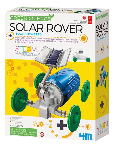 4M Solar Rover Robot Diy Stem Science Kit