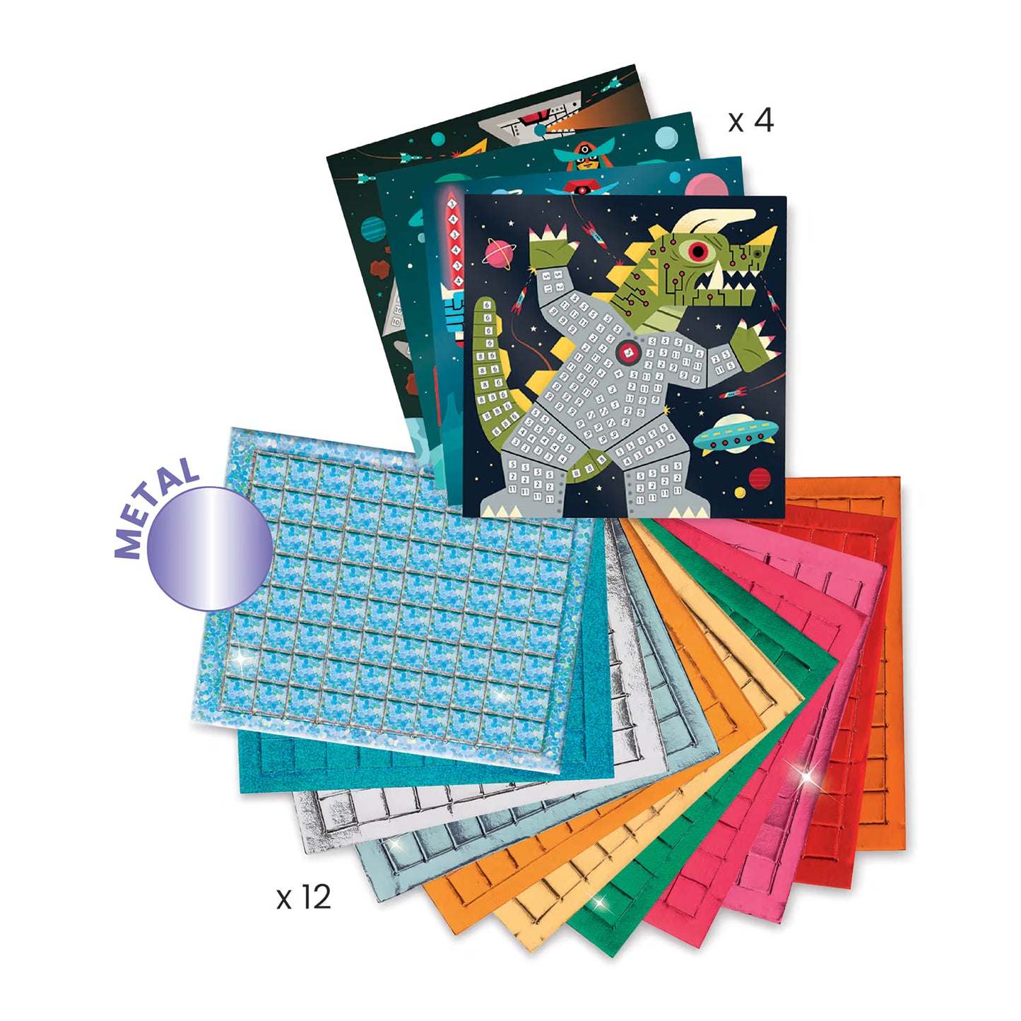 Mosaics Kit - Space Battle