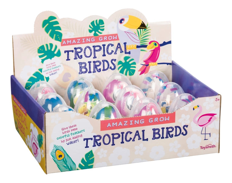 Amazing Grow Tropical Birds Crystal Growing Kit