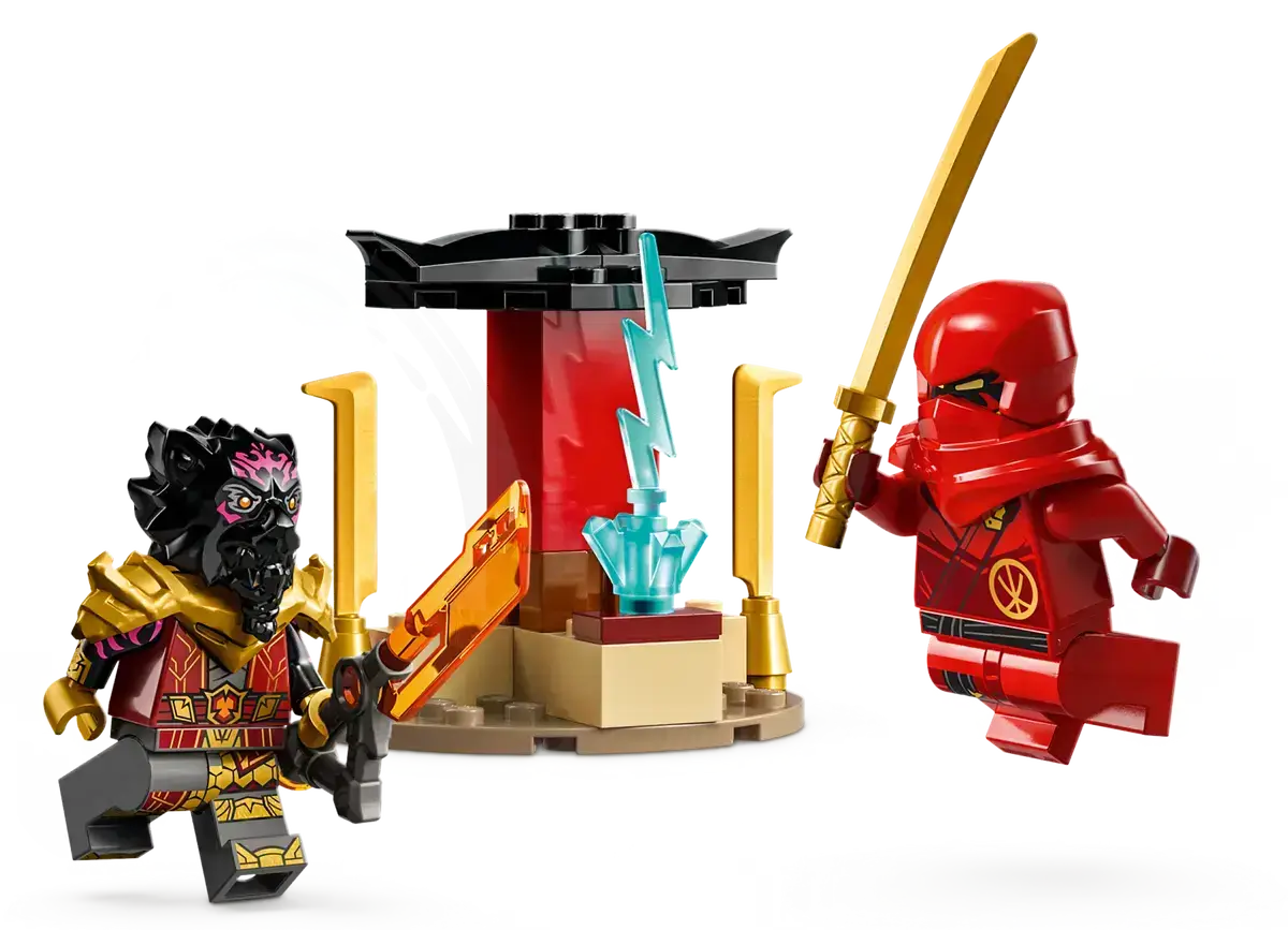 LEGO Ninjago Kai and Ras's Car and Bike Battle