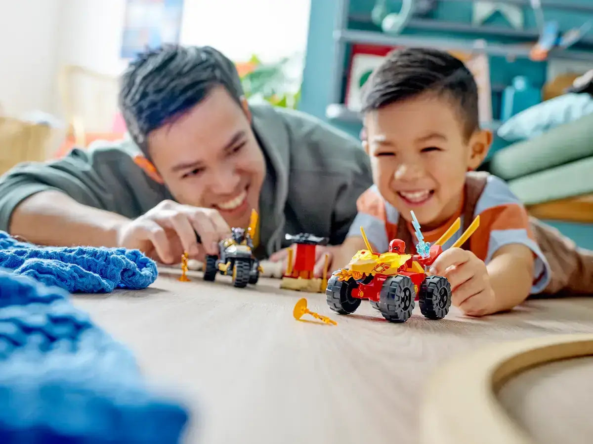 LEGO Ninjago Kai and Ras's Car and Bike Battle