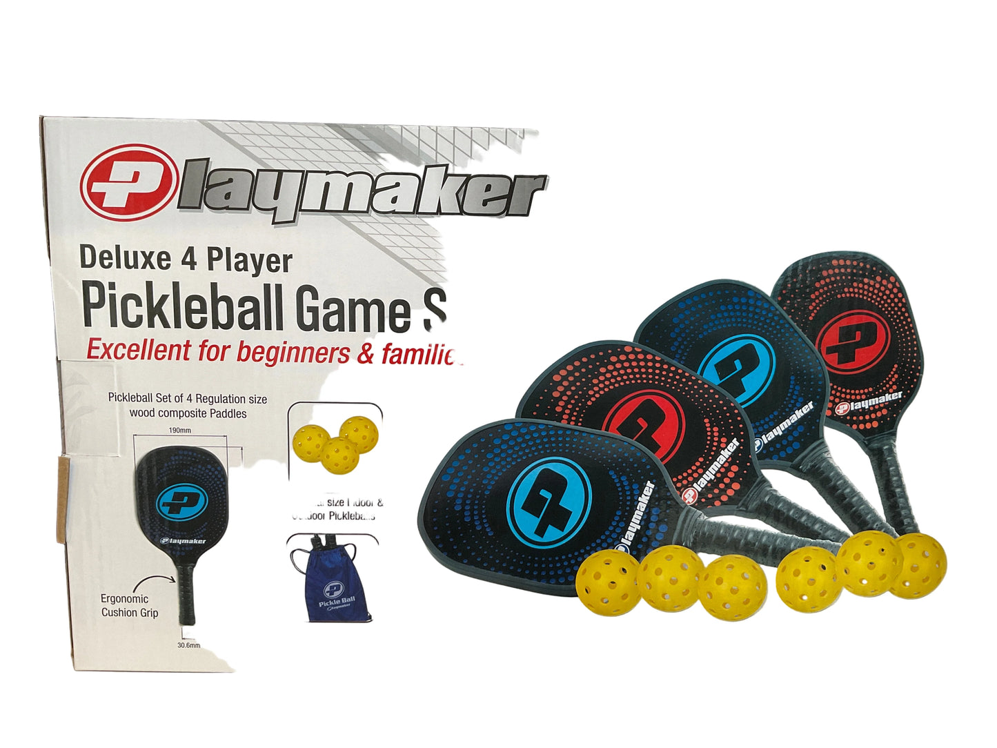 4 Player Pickleball Set
