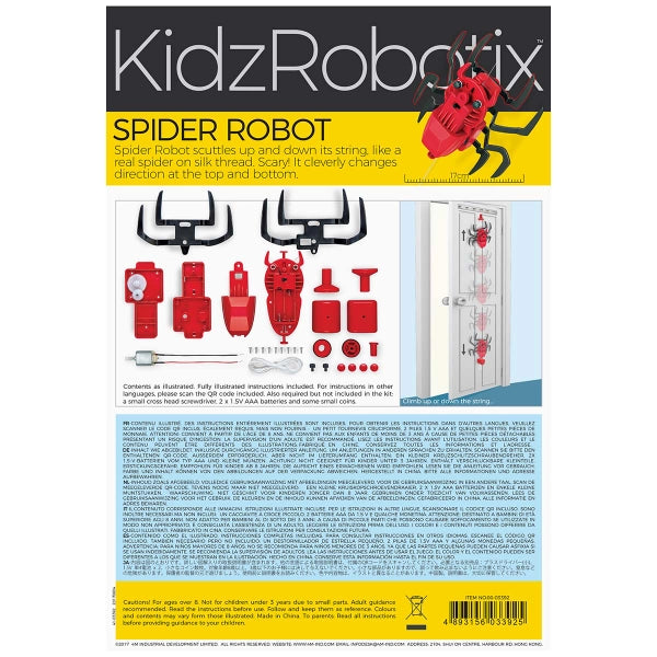 4M-Kidz Robotix Spider Robot STEM Scient Kit