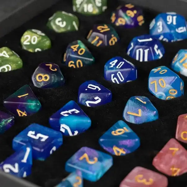 Acrylic Dice Set Gift Box