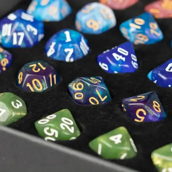 Acrylic Dice Set Gift Box