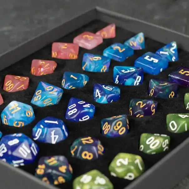 Acrylic Dice Set Gift Box