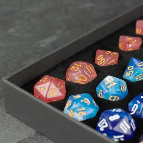 Acrylic Dice Set Gift Box