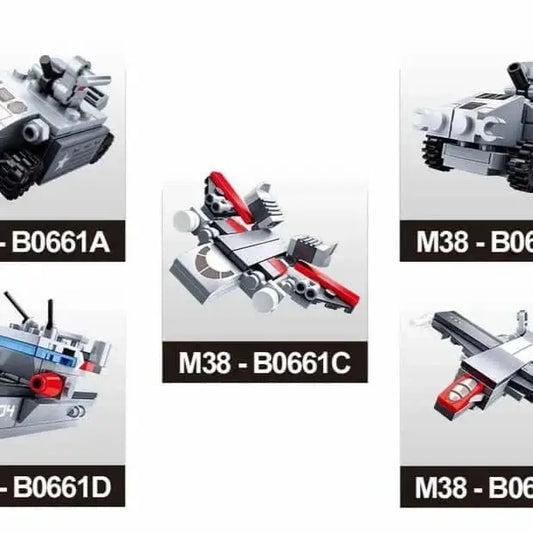 Army 10-in-1 Aircraft Carrier Building Kit