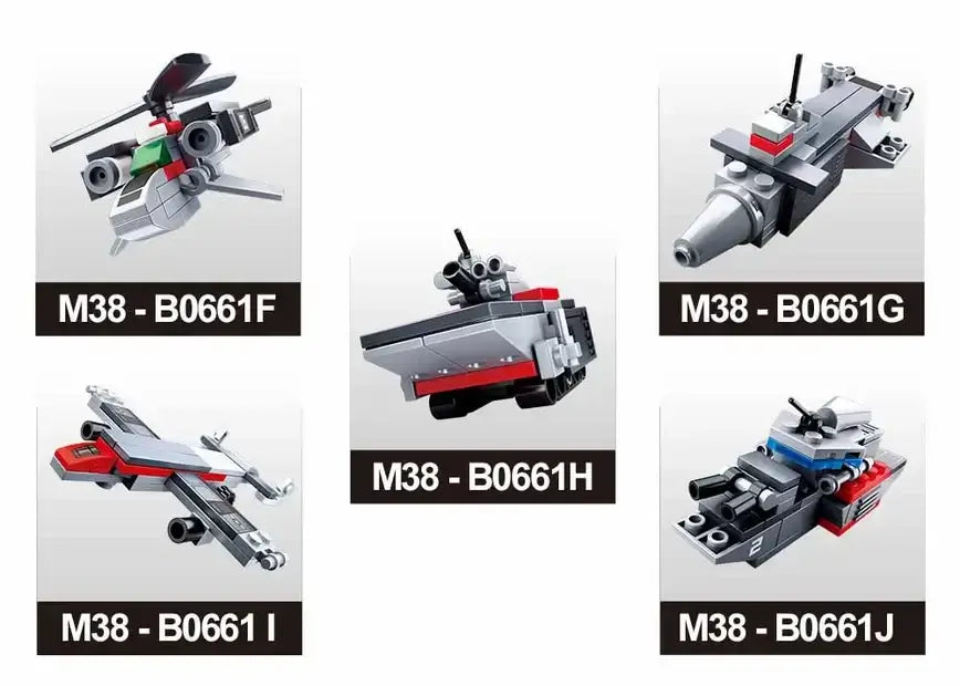Army 10-in-1 Aircraft Carrier Building Kit
