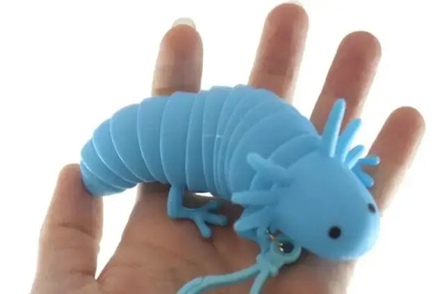 Axolotl Jointed Fidget with clip