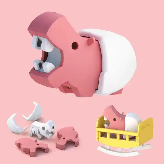 Baby Hippo Halftoys Animals