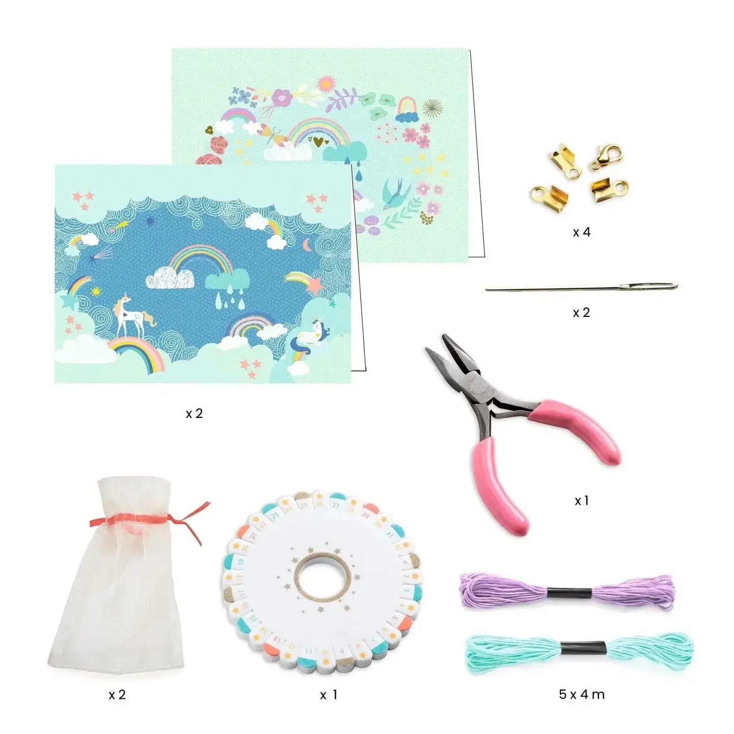 Beads And Jewelry Rainbow Kumihimo Art kit