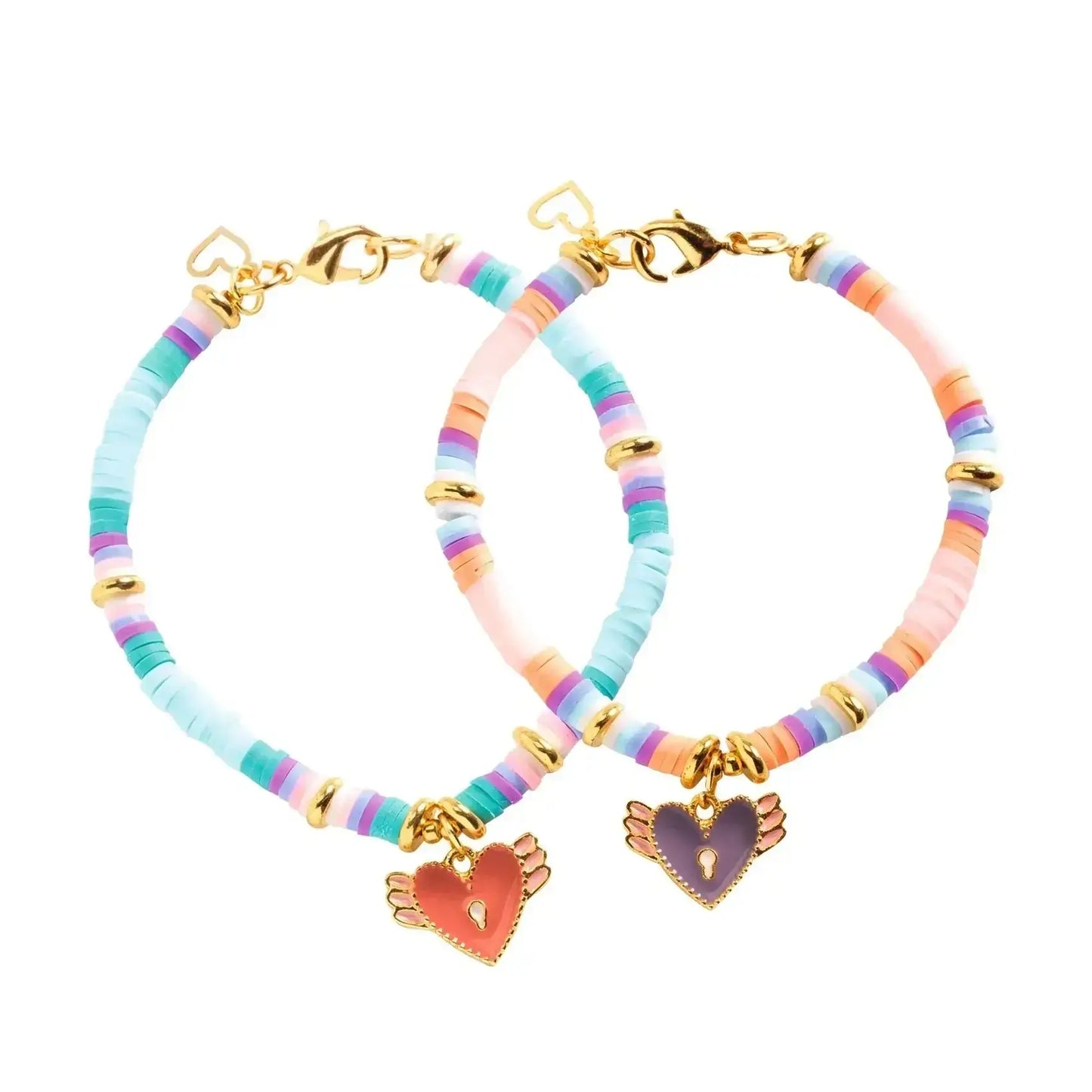 Beads and Jewelry Heart Heishi Art Kit