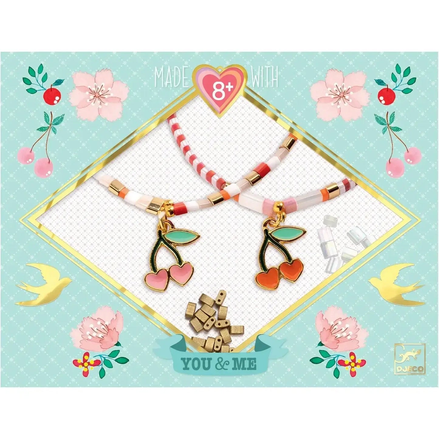 Beads and Jewelry Tila and Cherries Art Kit