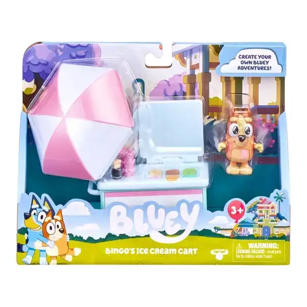 Bluey Season 6 Vehicle & Figures Ice Cream Cart