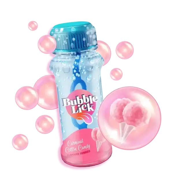 Bubblelick Cotton Candy Bubbles