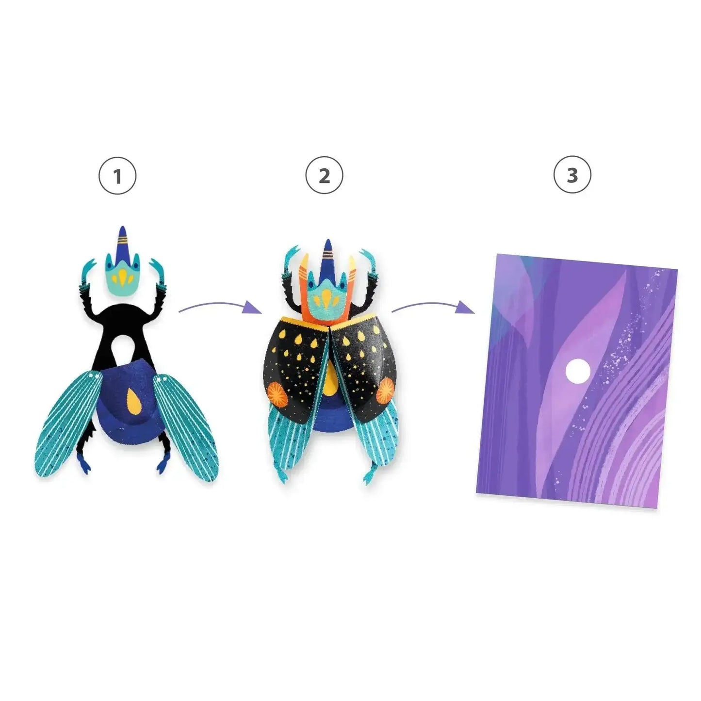 Bugs Paper Creations 3D Art Kit