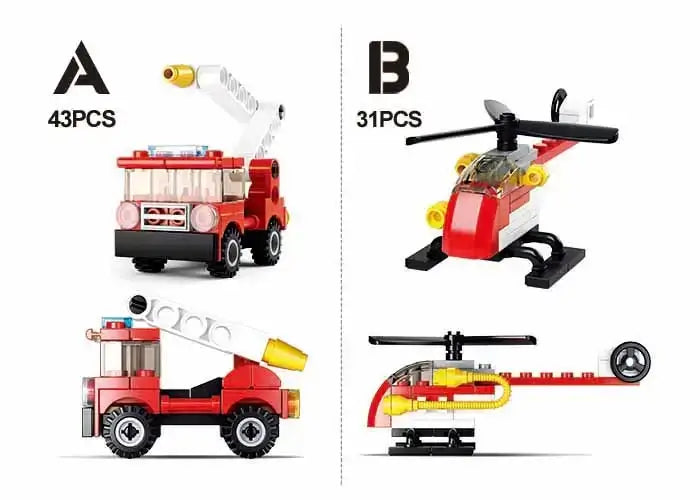 Builder Fire Building Bricks
