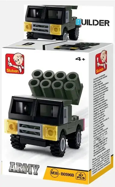 Builder Military Building Brick Sets