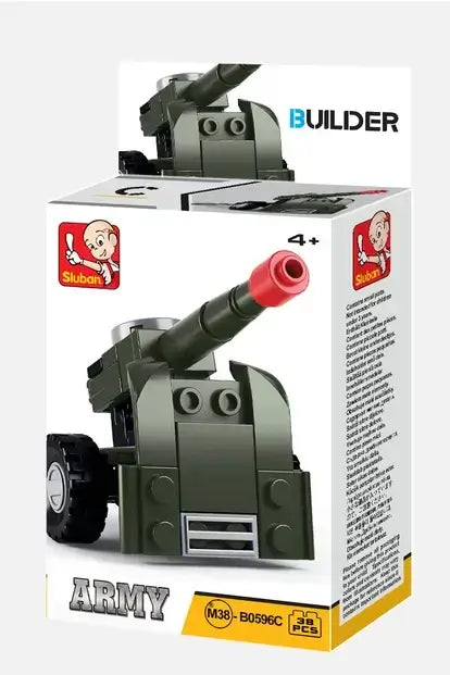 Builder Military Building Brick Sets