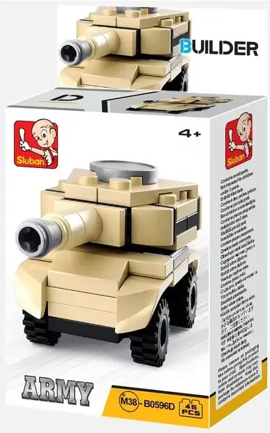 Builder Military Building Brick Sets
