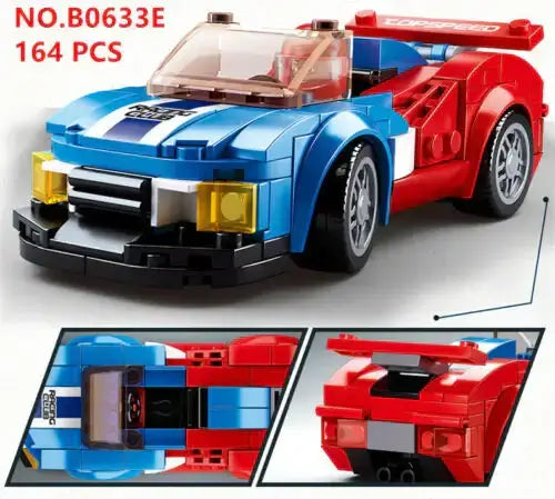 Car Club Sluban Building Brick Kit, Butterfly (164 Pcs)
