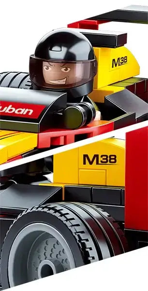 Car Club F1 Racer Sluban Building Brick Kit (120 Pcs)