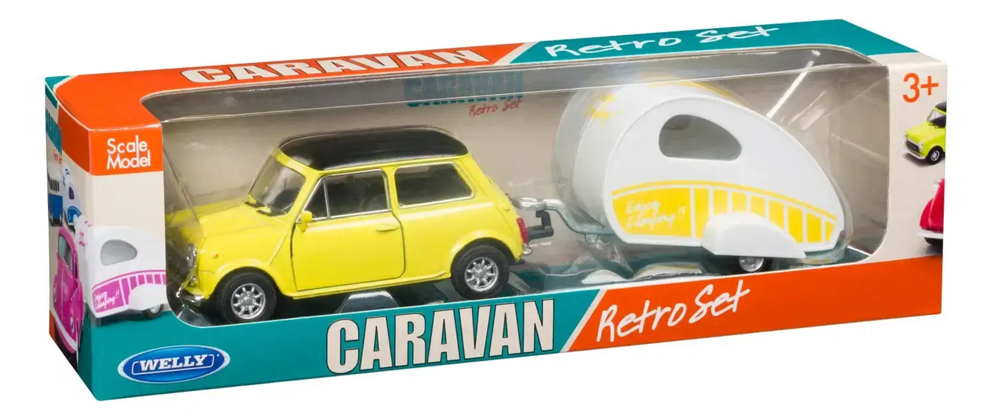 Caravan Weekend Die Cast Retro Toy