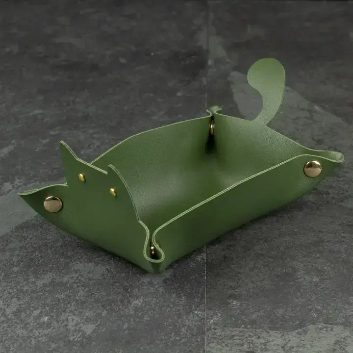 Cat Shaped Dice Tray for Tabletop RPG