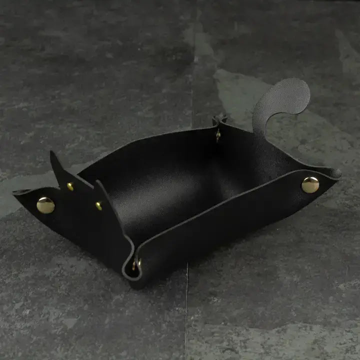 Cat Shaped Dice Tray for Tabletop RPG