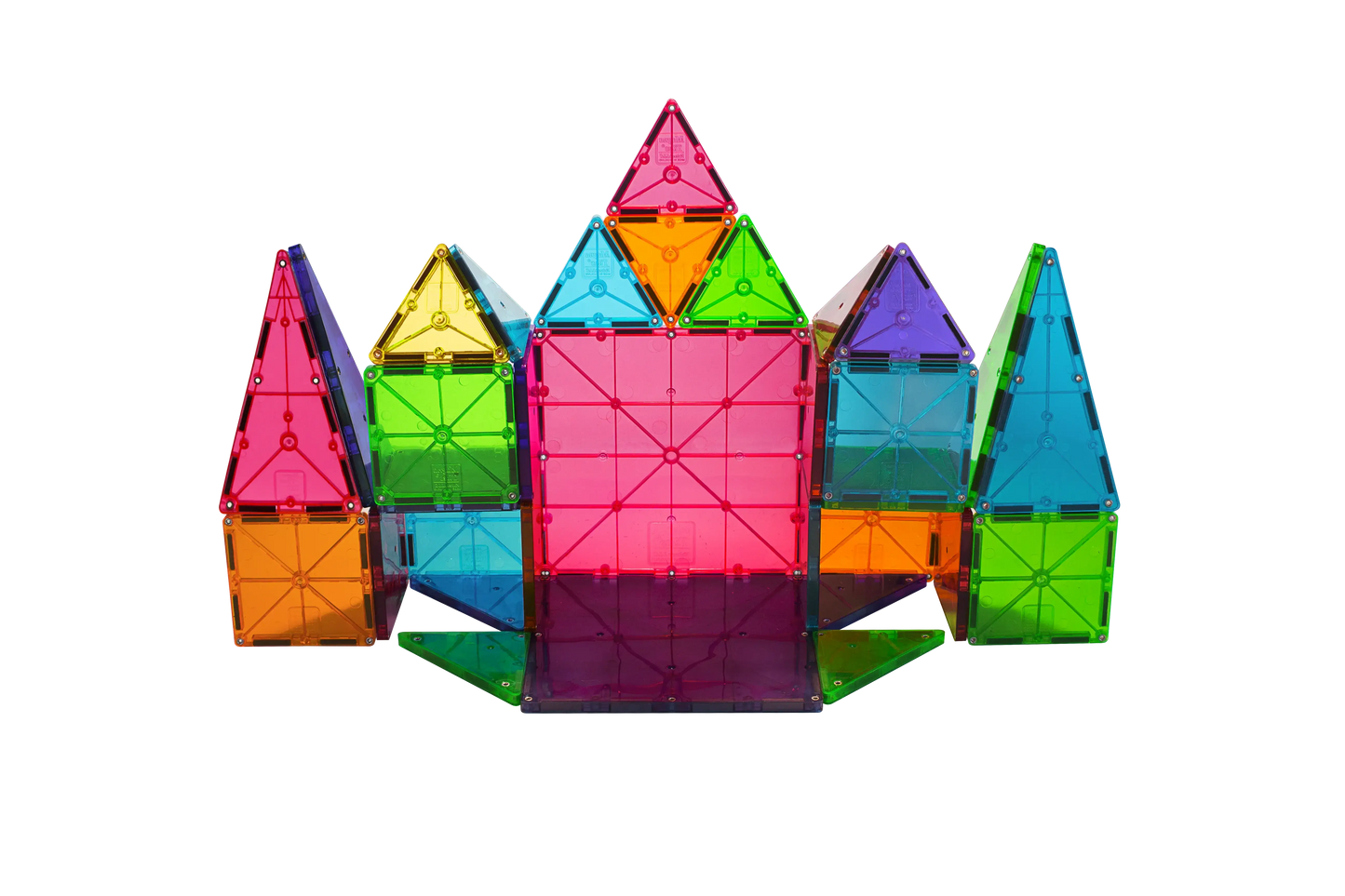 Classic 32-Piece Magna Tiles Kids Building Set