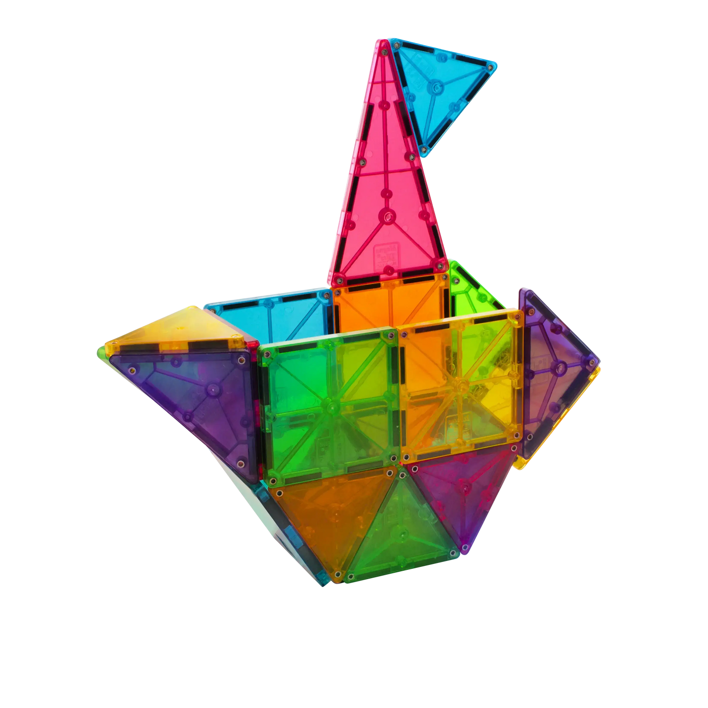 Classic 32-Piece Magna Tiles Kids Building Set