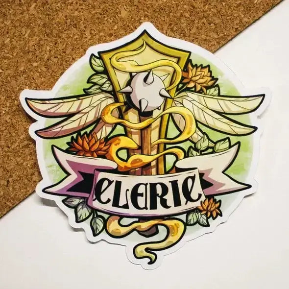 Cleric Class RPG Sticker