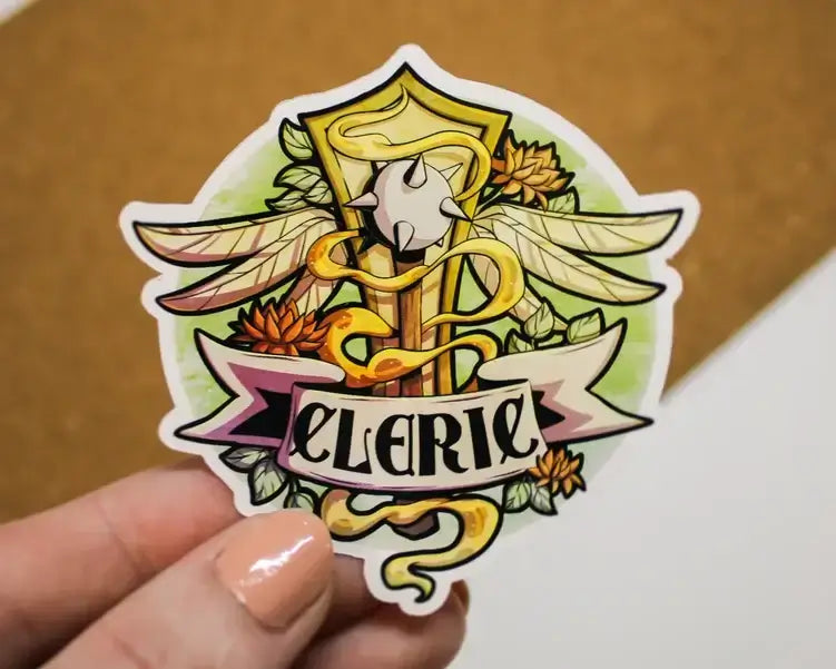 Cleric Class RPG Sticker