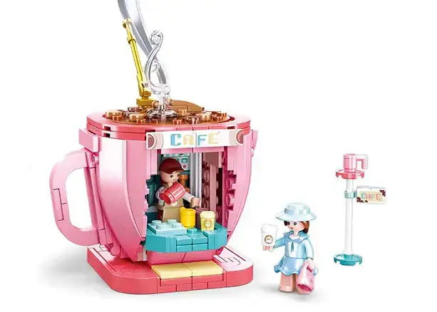 Coffee Café Sluban Building Brick Kit (268 pcs)