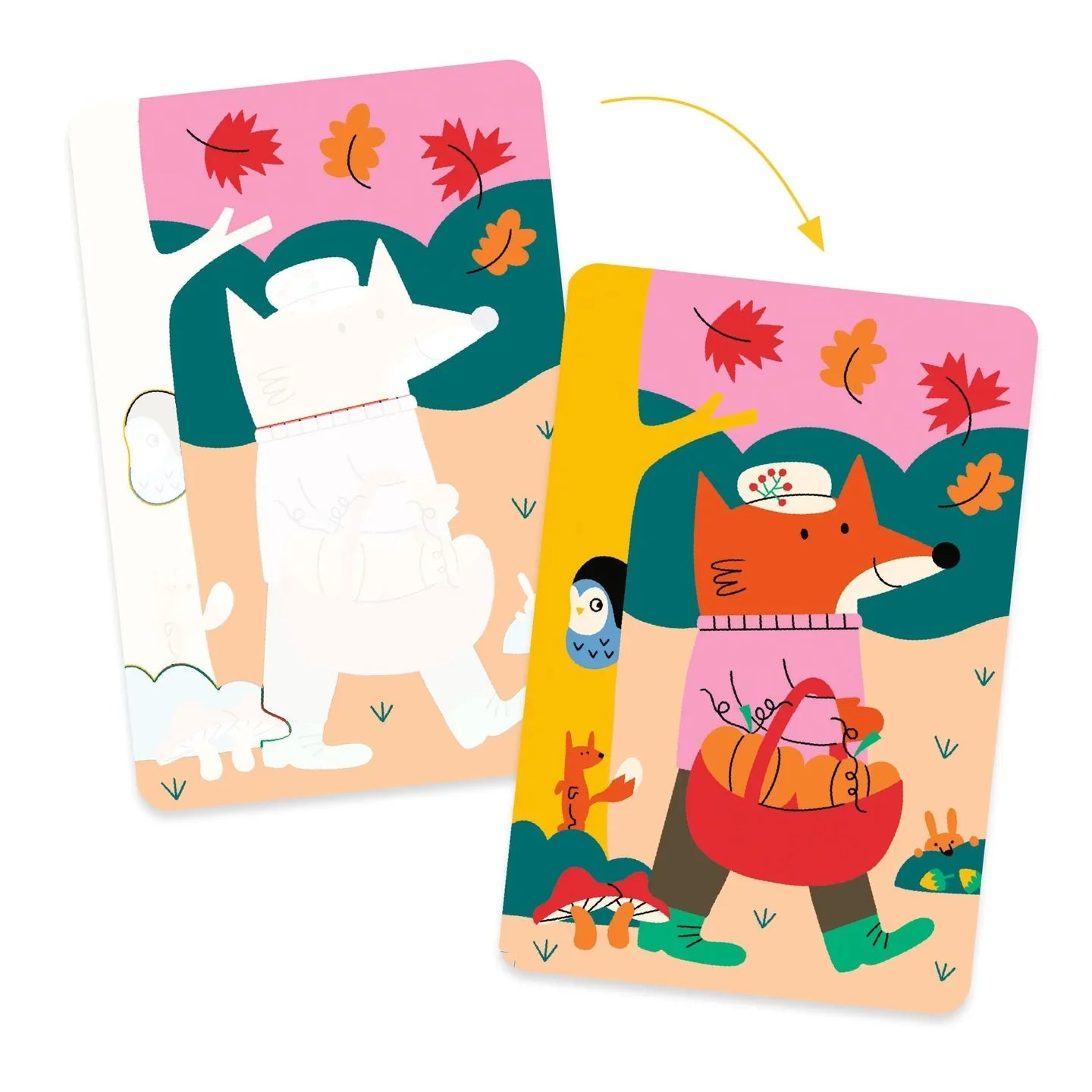 Magic Coloring: 4 Seasons