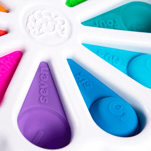 Dimpl Digits Numbers and Colors Fidget