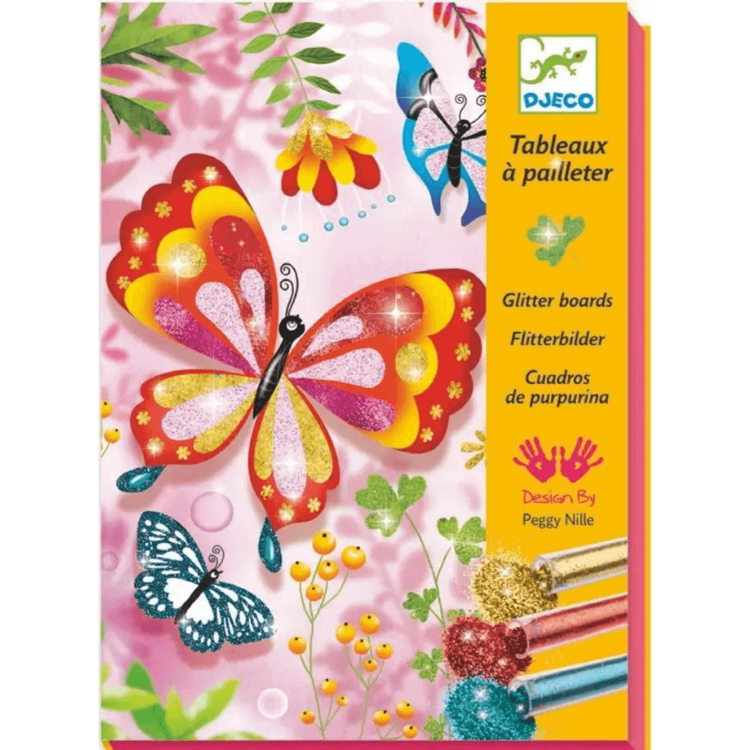 Djeco Butterfly Glitter Boards
