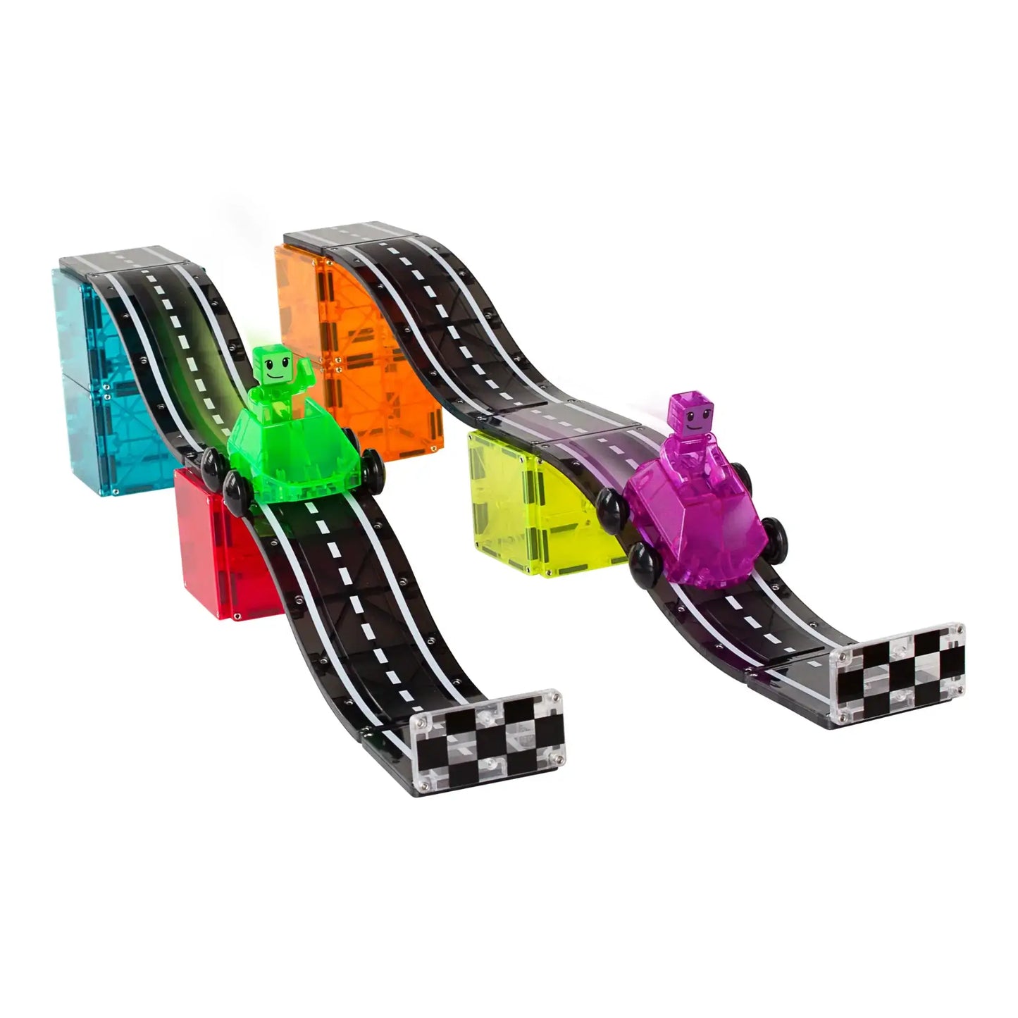 Downhill Duo 40-Piece Set Magna Tiles