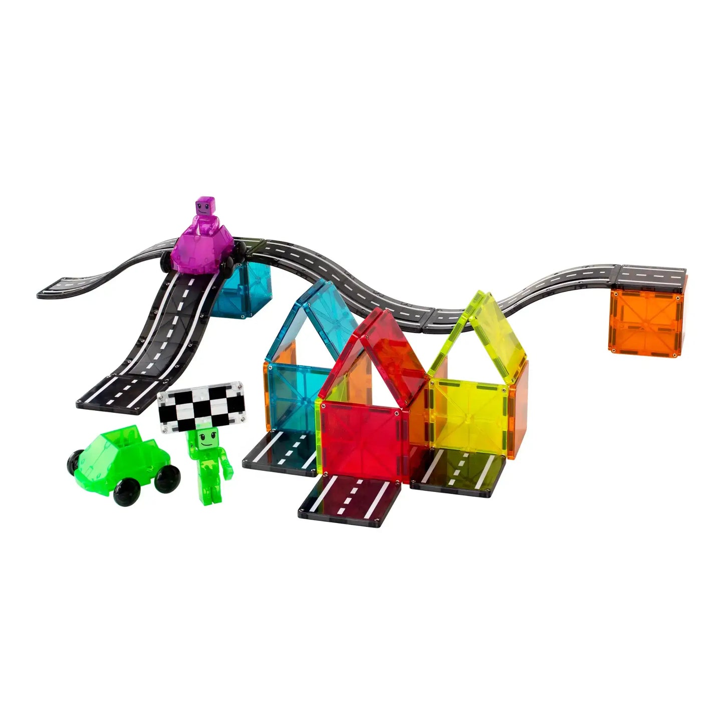 Downhill Duo 40-Piece Set Magna Tiles