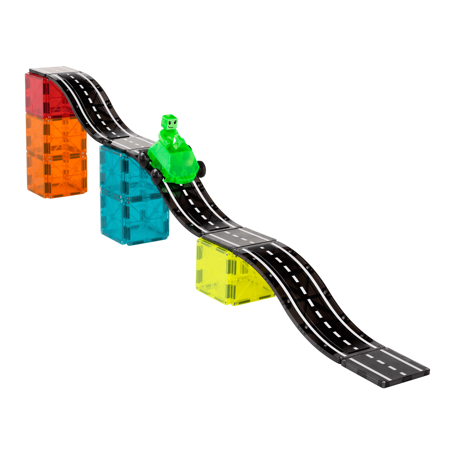 Downhill Duo 40-Piece Set Magna Tiles