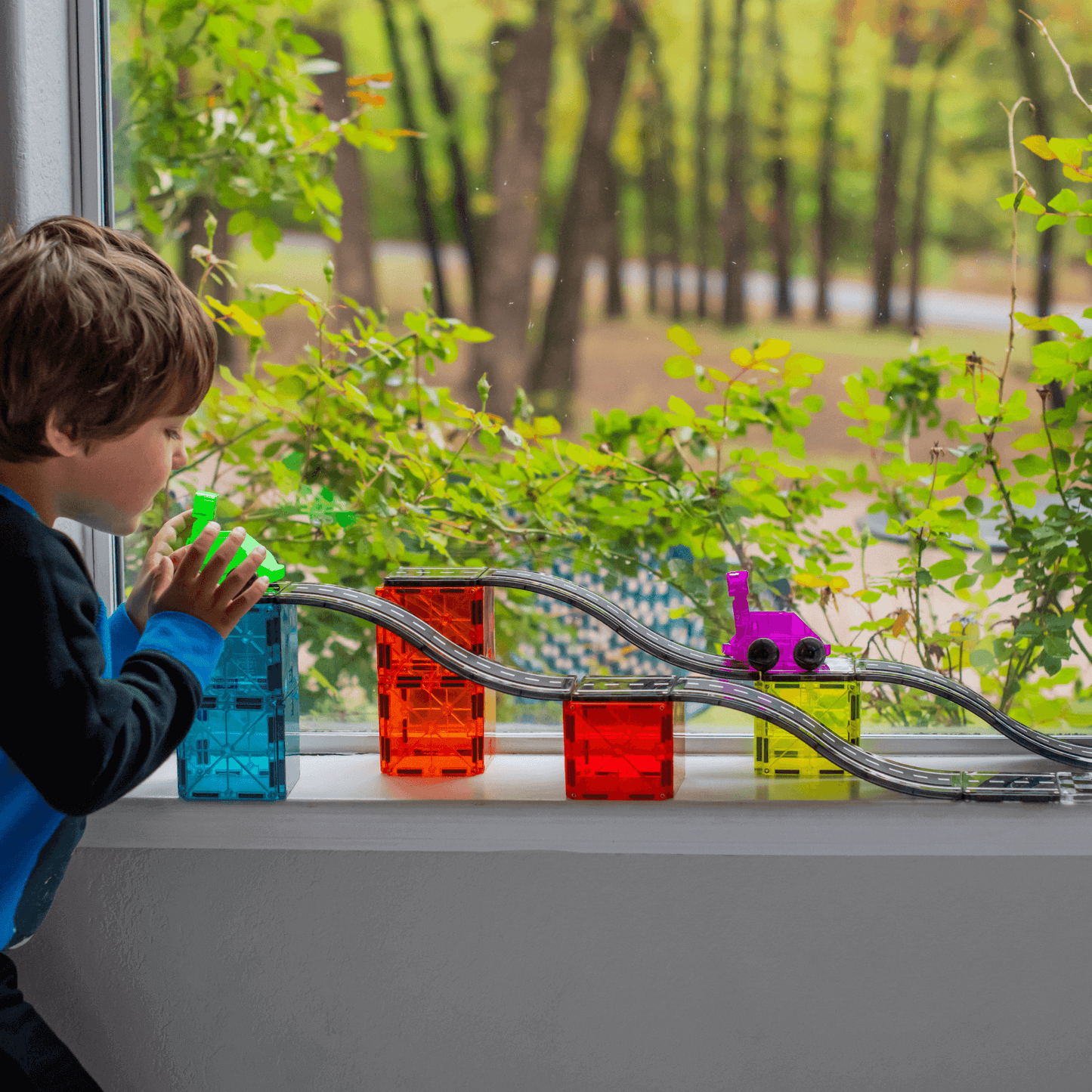 Downhill Duo 40-Piece Set Magna Tiles