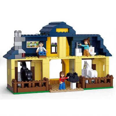 Sluban Farm Building Brick Kit Horse Farm